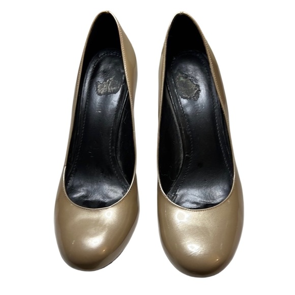 Giani Bernini Patent Leather Champagne Pumps 8.5 - Picture 2 of 6